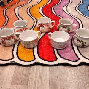 Vintage recipe soup mugs READ DESCRIPTION
